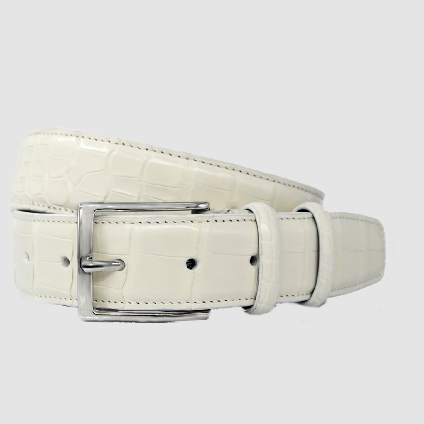 Genuine Crocodile Skin Men’s Belt