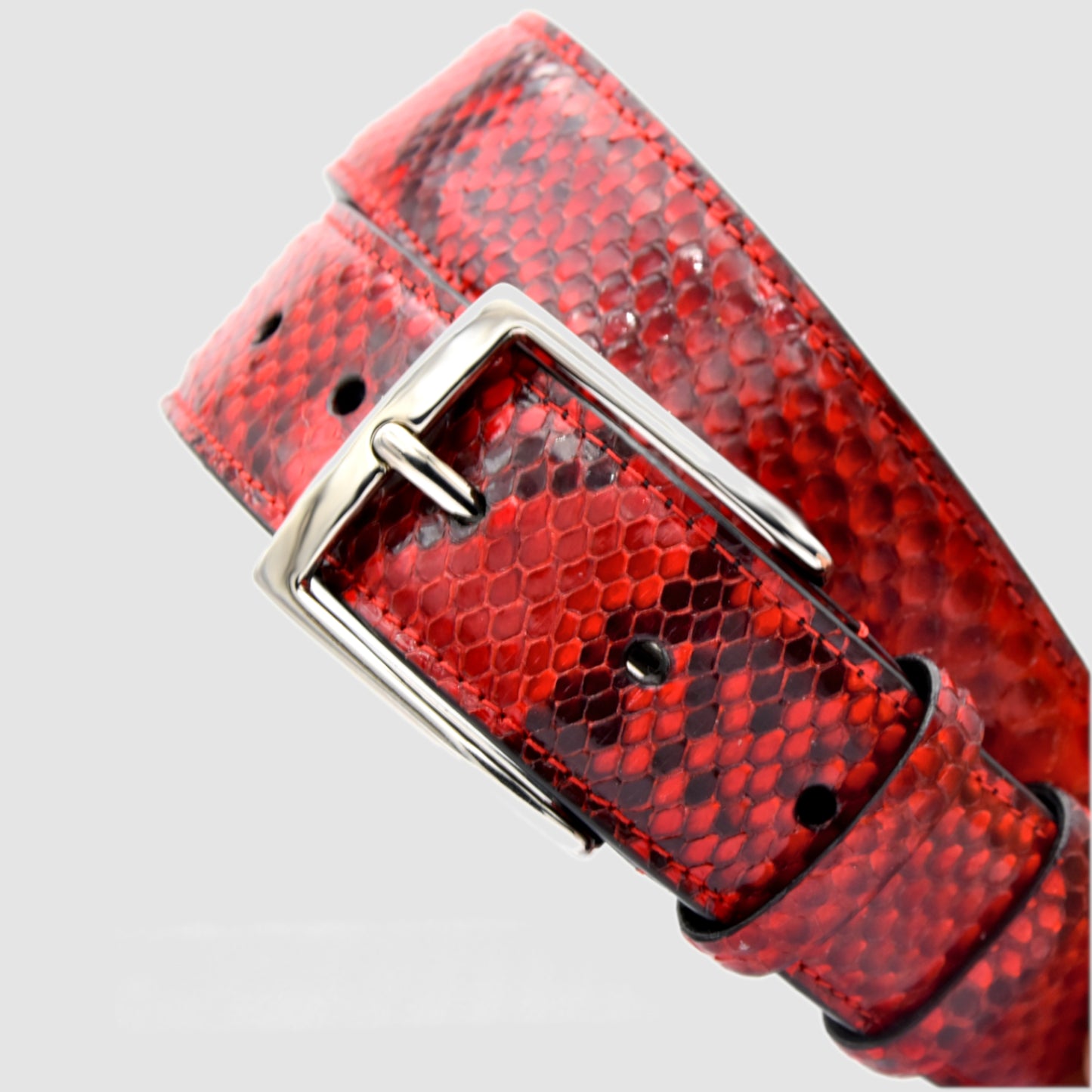 Cintura Uomo in vera pelle di Pitone Personalizzabile