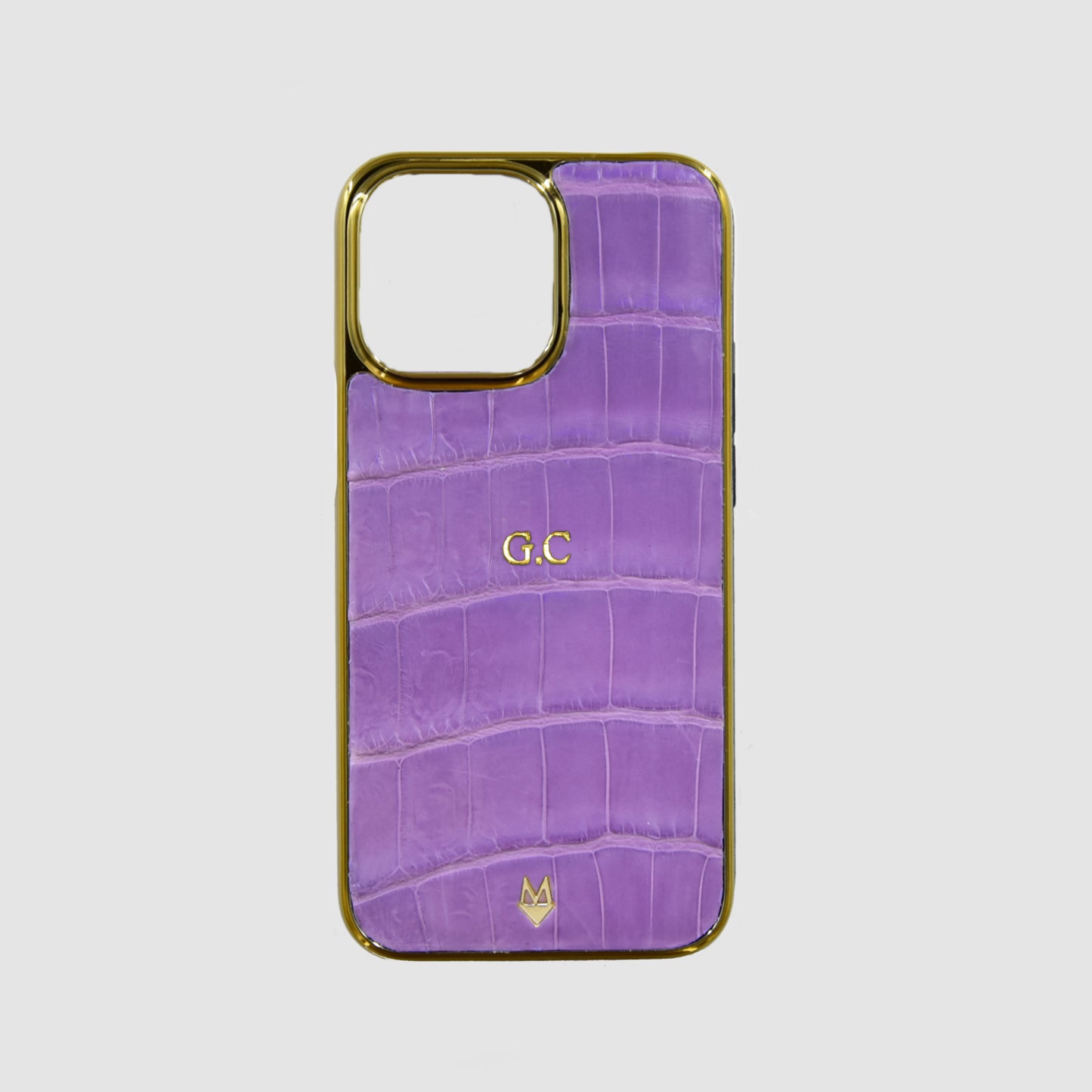 Cover in vera pelle di Coccodrillo e Pitone iPhone 17/16/15/14/13/12 MagSafe Personalizzabile