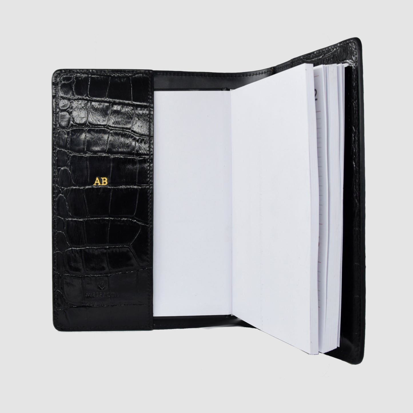 Porta Agenda in vera pelle di Coccodrillo