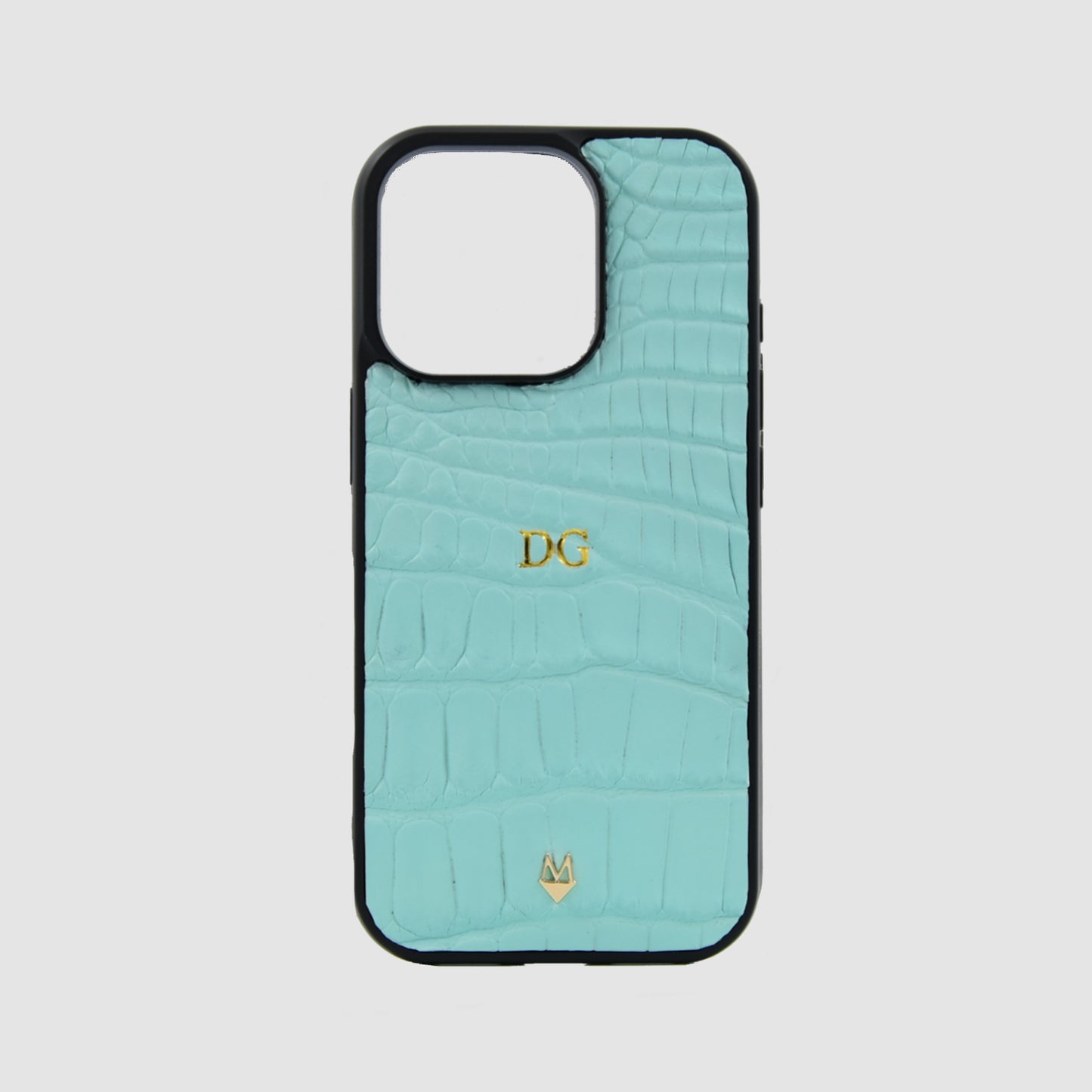 Cover in vera pelle di Coccodrillo e Pitone iPhone 17/16/15/14/13/12 MagSafe Personalizzabile