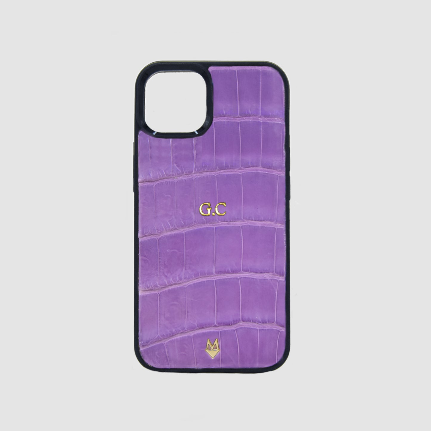 Cover in vera pelle di Coccodrillo e Pitone iPhone 17/16/15/14/13/12 MagSafe Personalizzabile