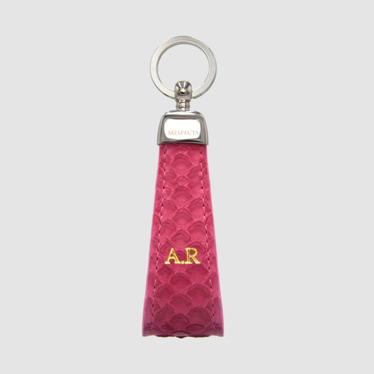 Keychain in Fuchsia Python skin
