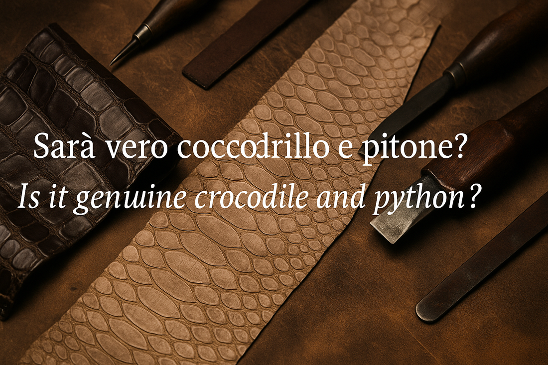 Come riconoscere il vero coccodrillo e il vero pitone: guida definitiva alla pelle esotica autentica
