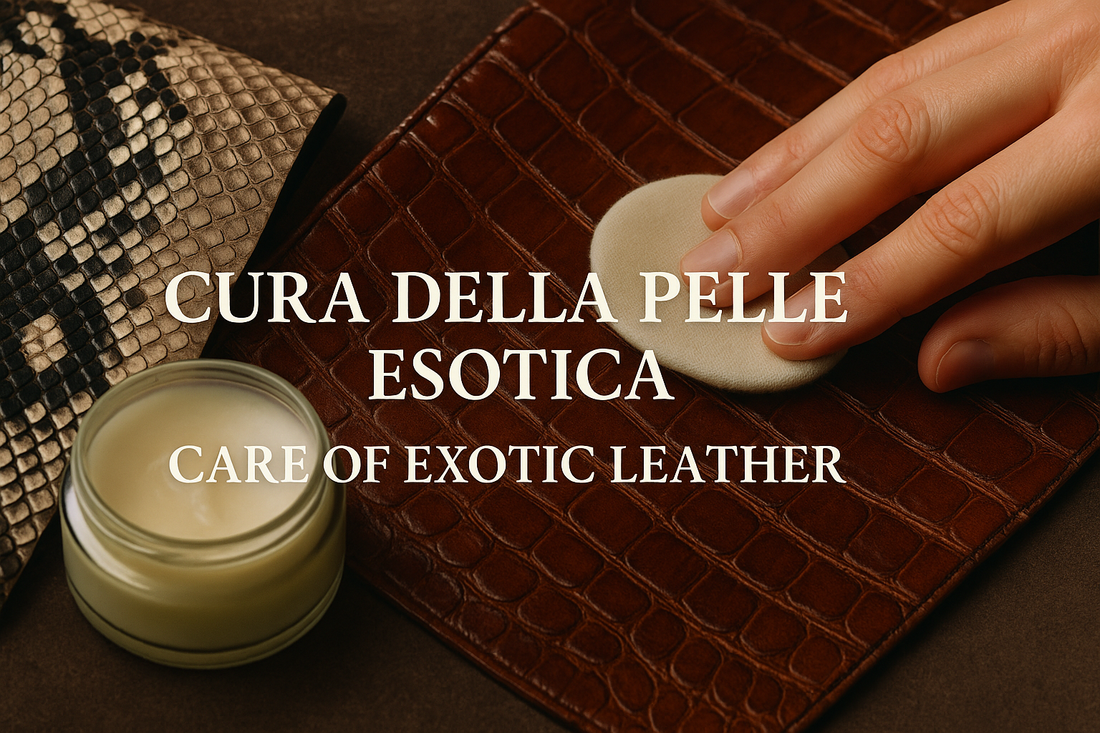 Come curare pelli esotiche: coccodrillo, pitone e struzzo | Guida Mespecta