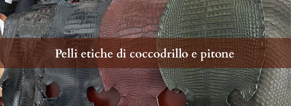 Pelli esotiche di coccodrillo e pitone: possiamo definirle etiche?