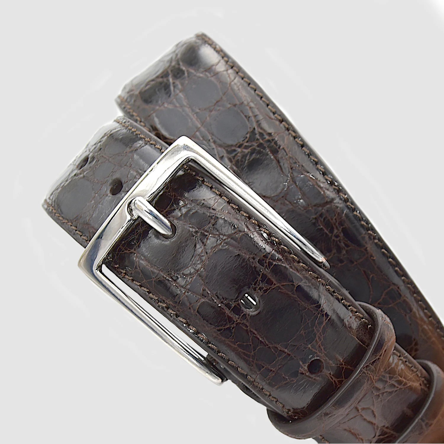Cintura in Pelle effetto Coccodrillo | Fantini Pelletteria Cintura in Pelle effetto Coccodrillo | Fantini Pelletteria