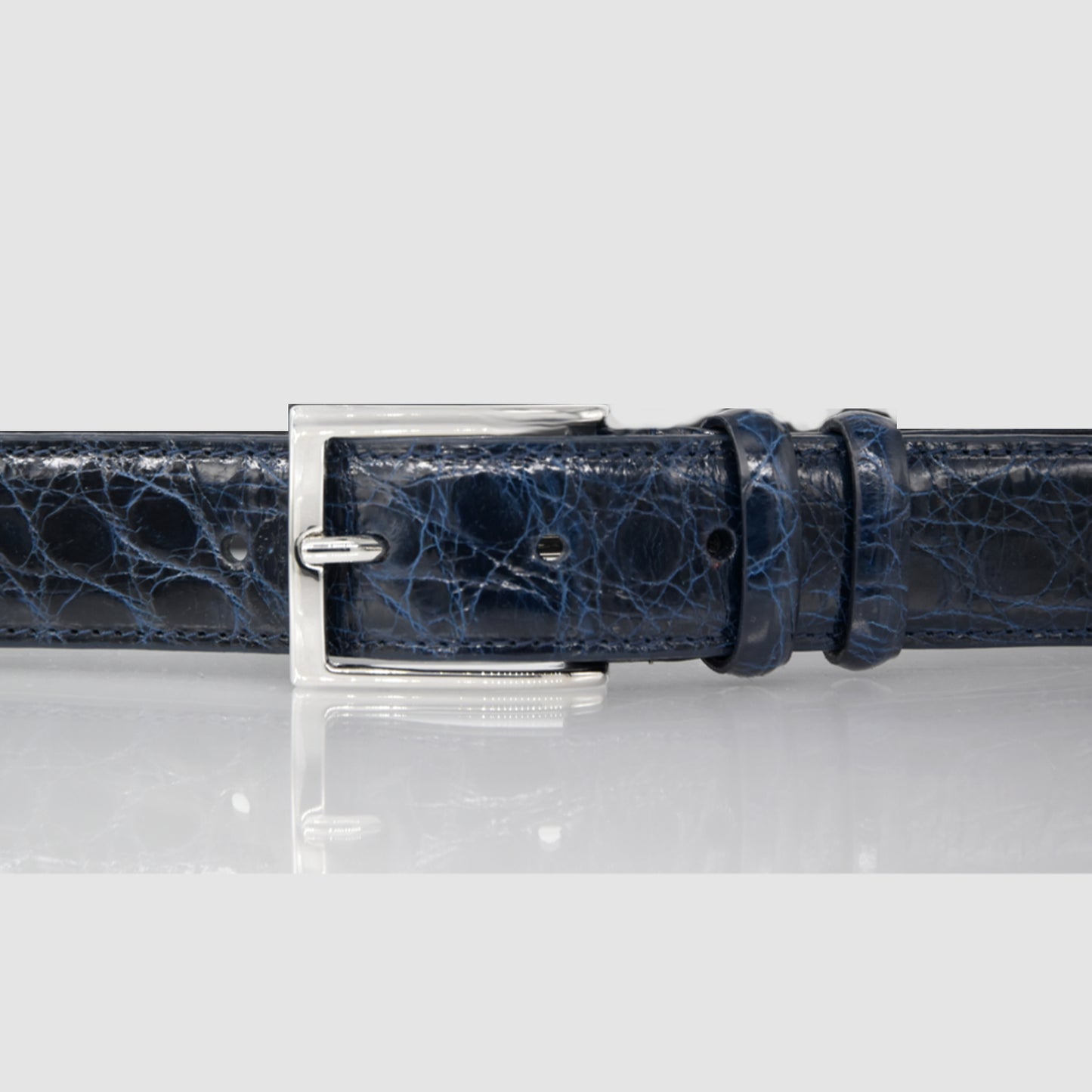 Cintura Uomo in vera pelle di Coccodrillo