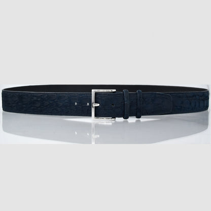 Cintura Uomo in vera pelle di Coccodrillo Nabuk