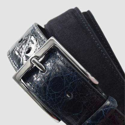 Cintura Uomo in vera pelle di Coccodrillo
