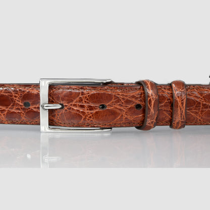 Cintura Uomo in vera pelle di Coccodrillo
