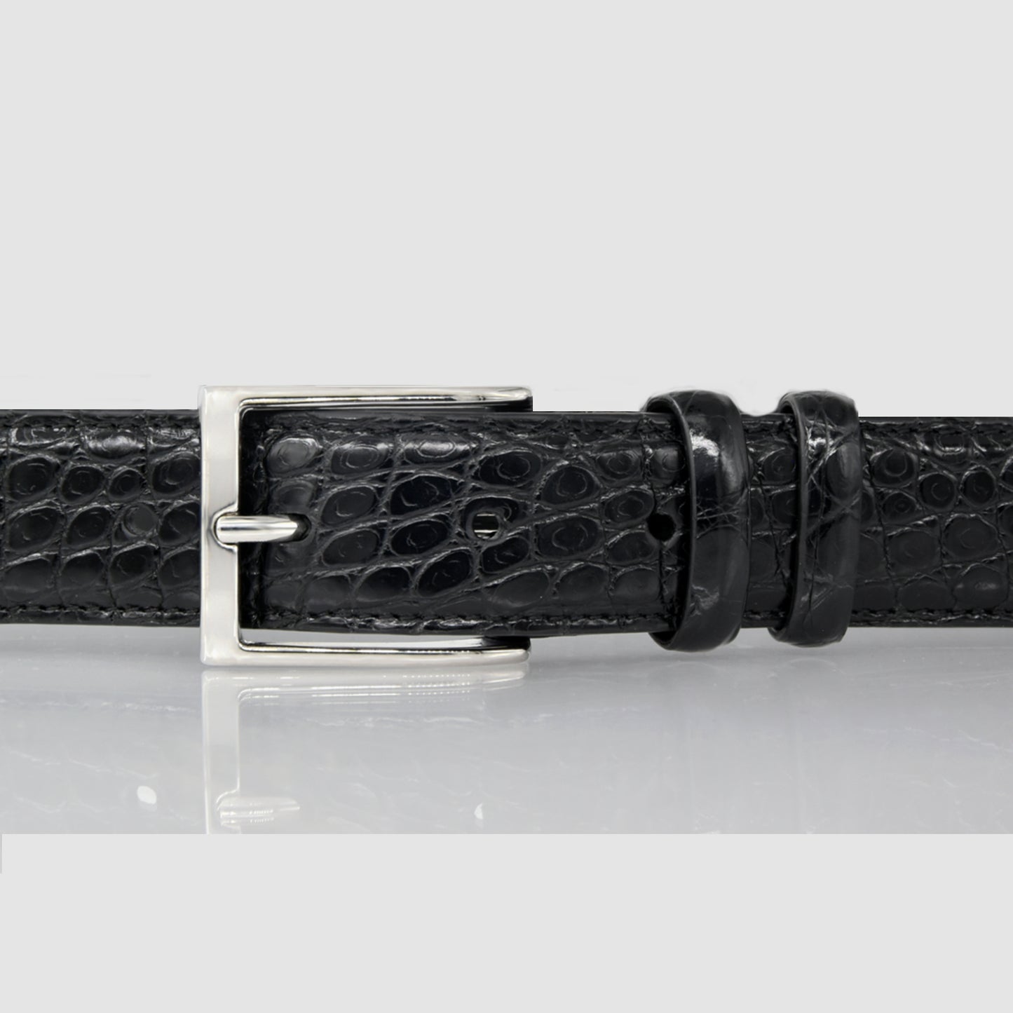 Cintura Uomo in vera pelle di Coccodrillo