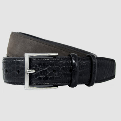 Cintura Uomo in vera pelle di Coccodrillo