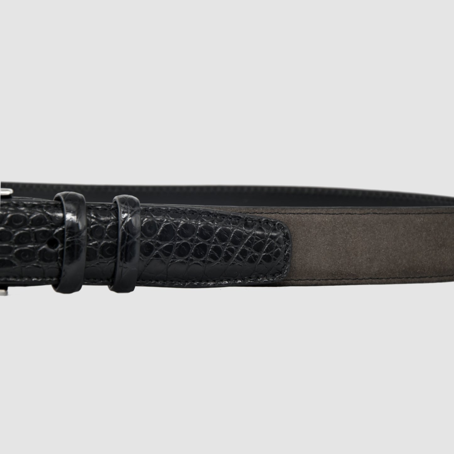 Cintura Uomo in vera pelle di Coccodrillo
