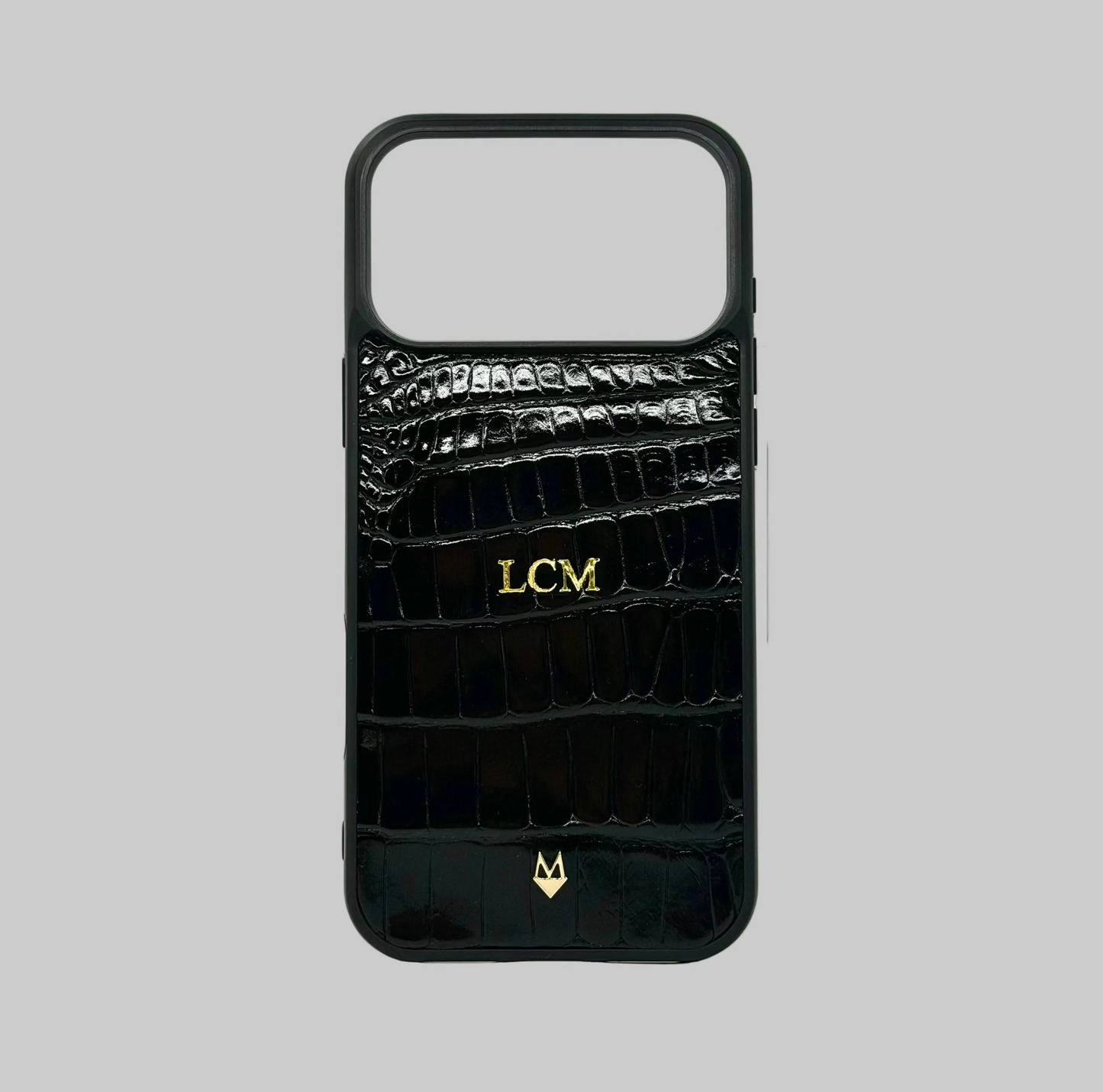 Phone Case iPhone case 17 - 16 - 15 - 14 -13 - 12 in genuine crocodile and python skin. MagSafe. Customizable.