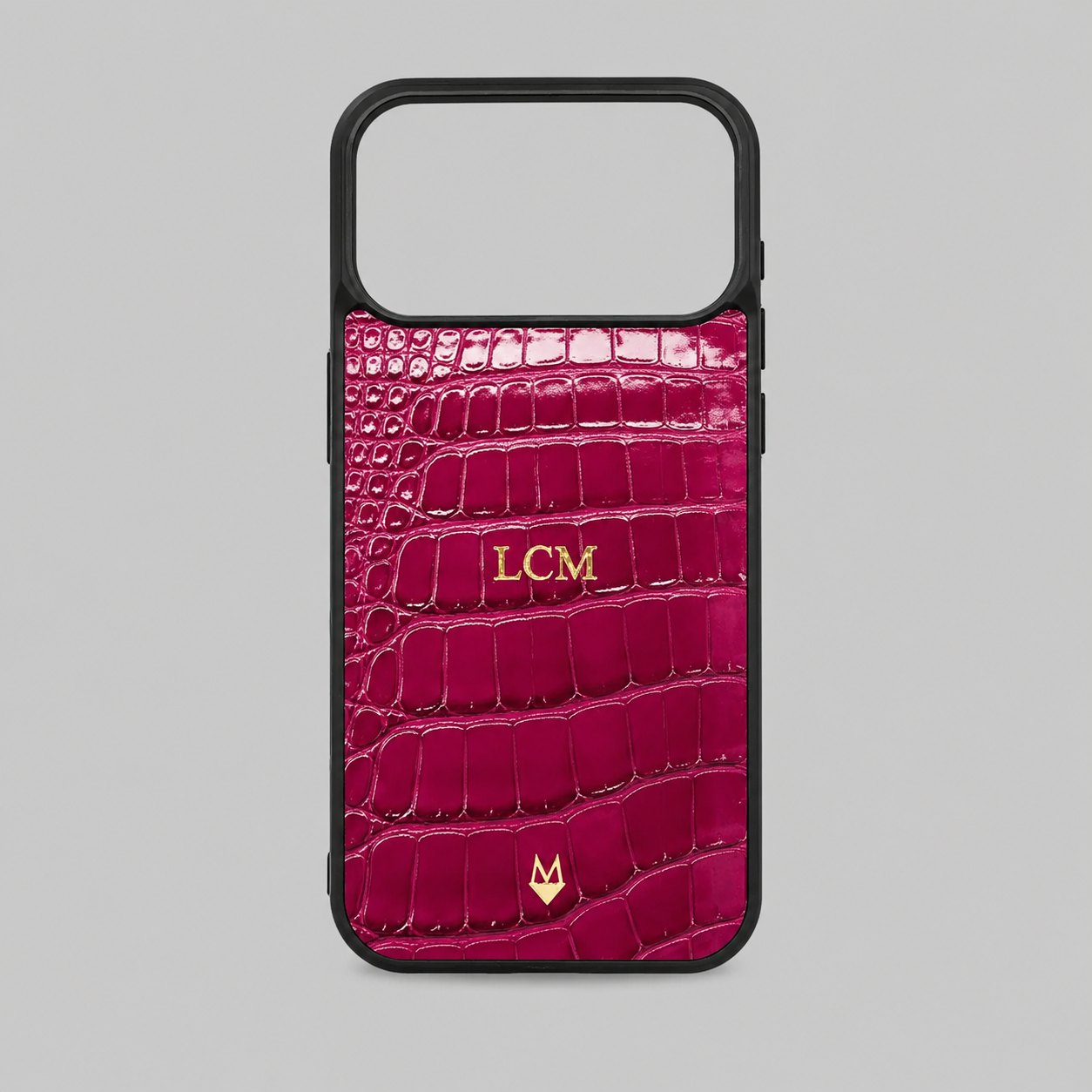 Phone Case iPhone case 17 - 16 - 15 - 14 -13 - 12 in genuine crocodile and python skin. MagSafe. Customizable.