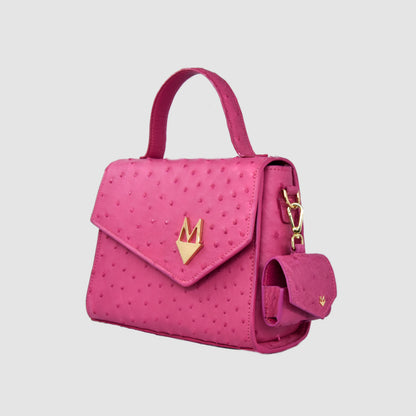 AirPods Headphone Case for All the Brats "Baby Eccelsa" in Genuine Python and Ostrich Leather