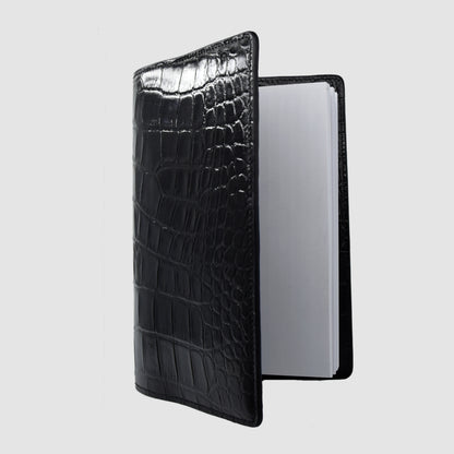 Porta Agenda in vera pelle di Coccodrillo