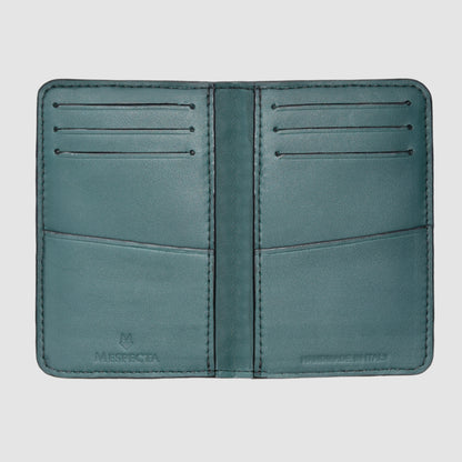 Card Holder Pocket Organizer in genuine Alligator skin - Brown
