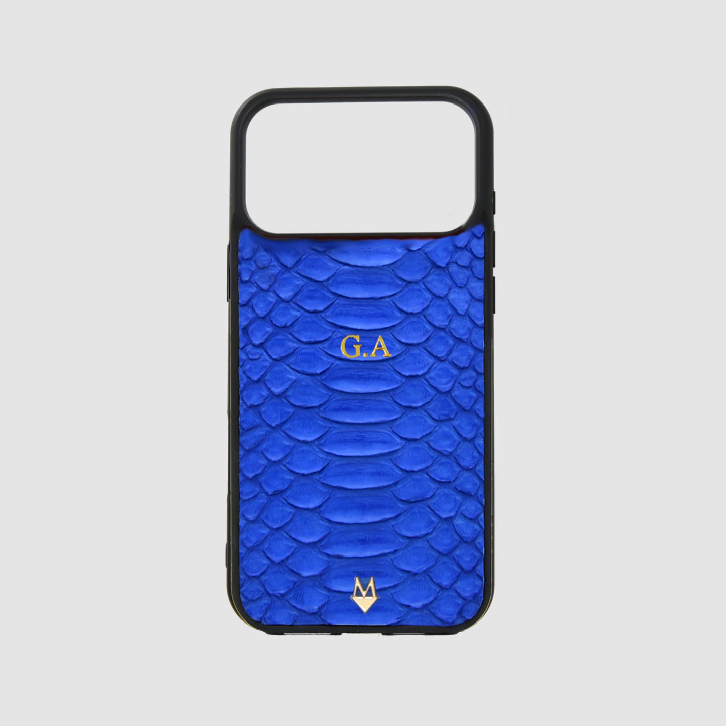 Cover in vera pelle di Pitone Personalizzabile iPhone 17/16/15/14/13/12