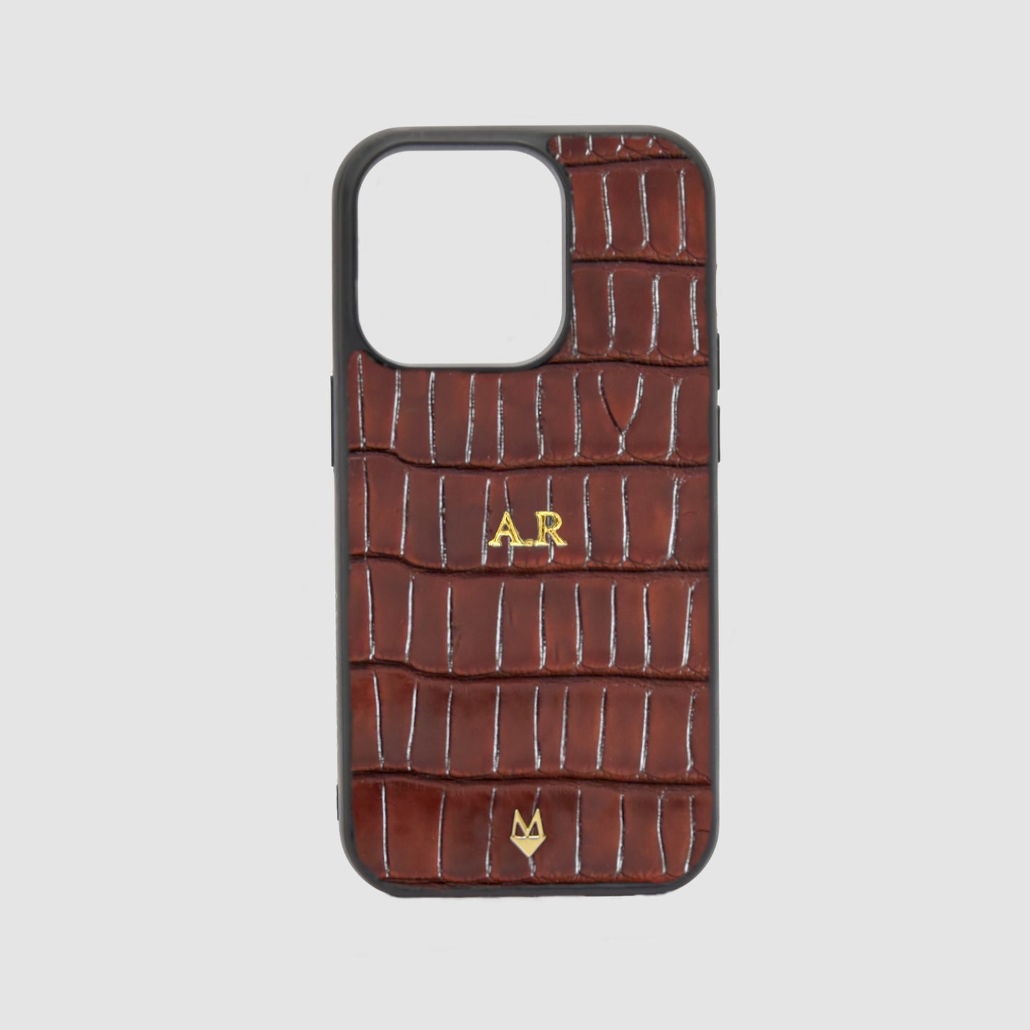 Cover in vera pelle di Coccodrillo e Pitone iPhone MagSafe Personalizzabile