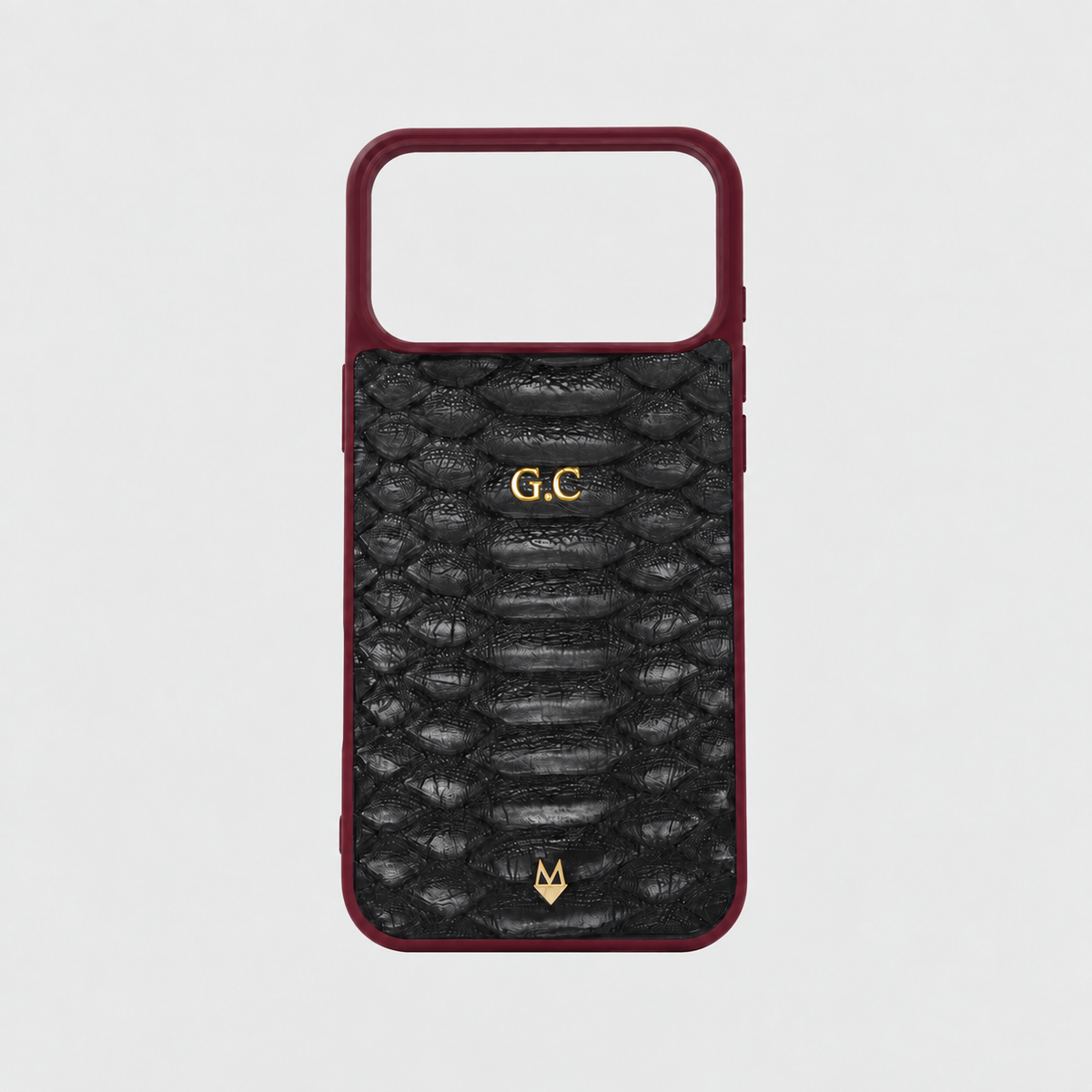 Cover in vera pelle di Alligatore iPhone 18/17 MagSafe Personalizzabile