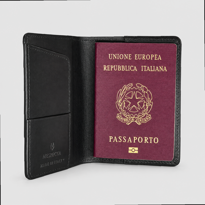 Porta Passaporto in vera pelle di Coccodrillo