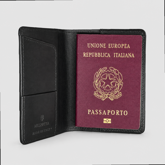 Porta Passaporto in vera pelle di Coccodrillo
