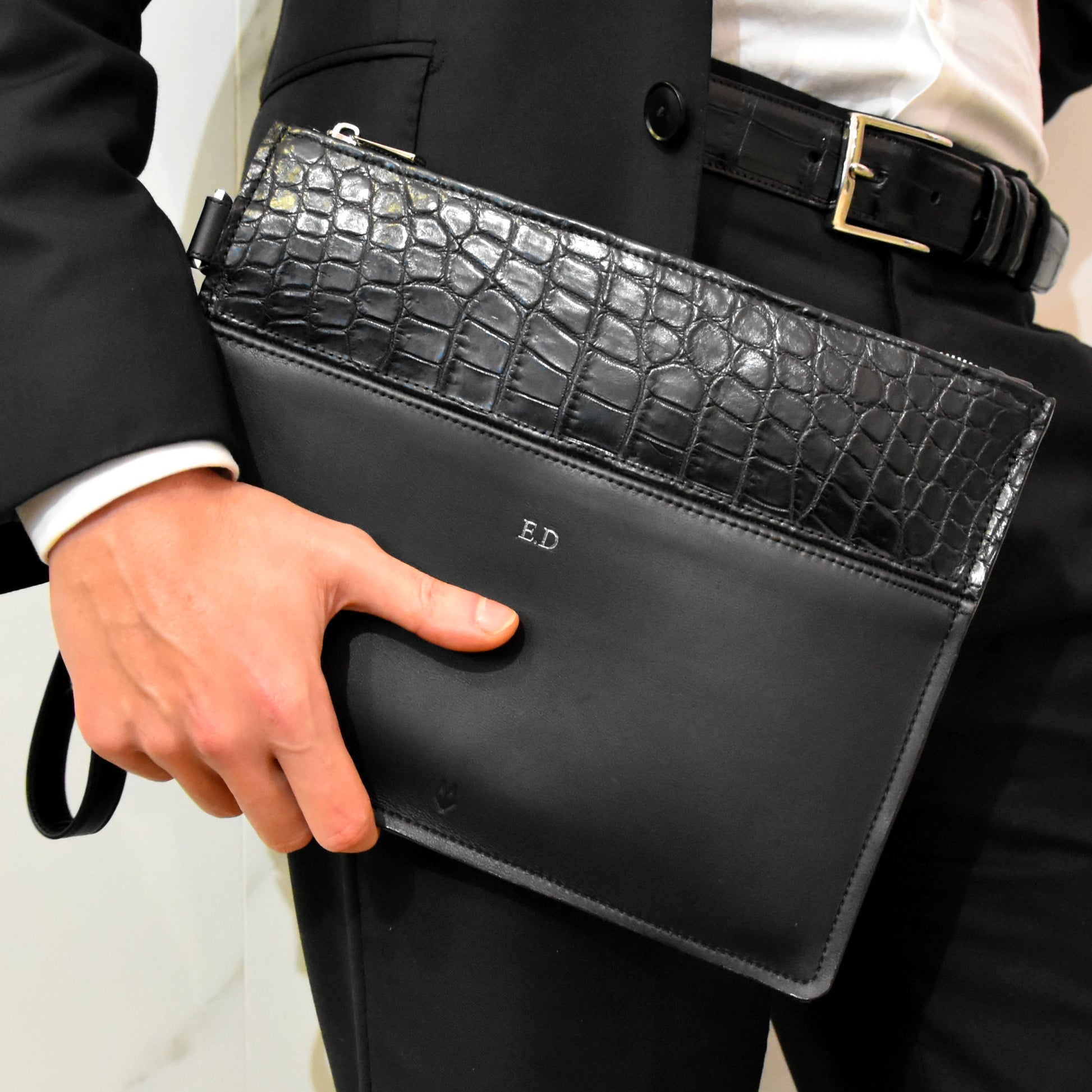 Borsello Uomo Pochette Uomo Significato Pochette Clutch Borsa A