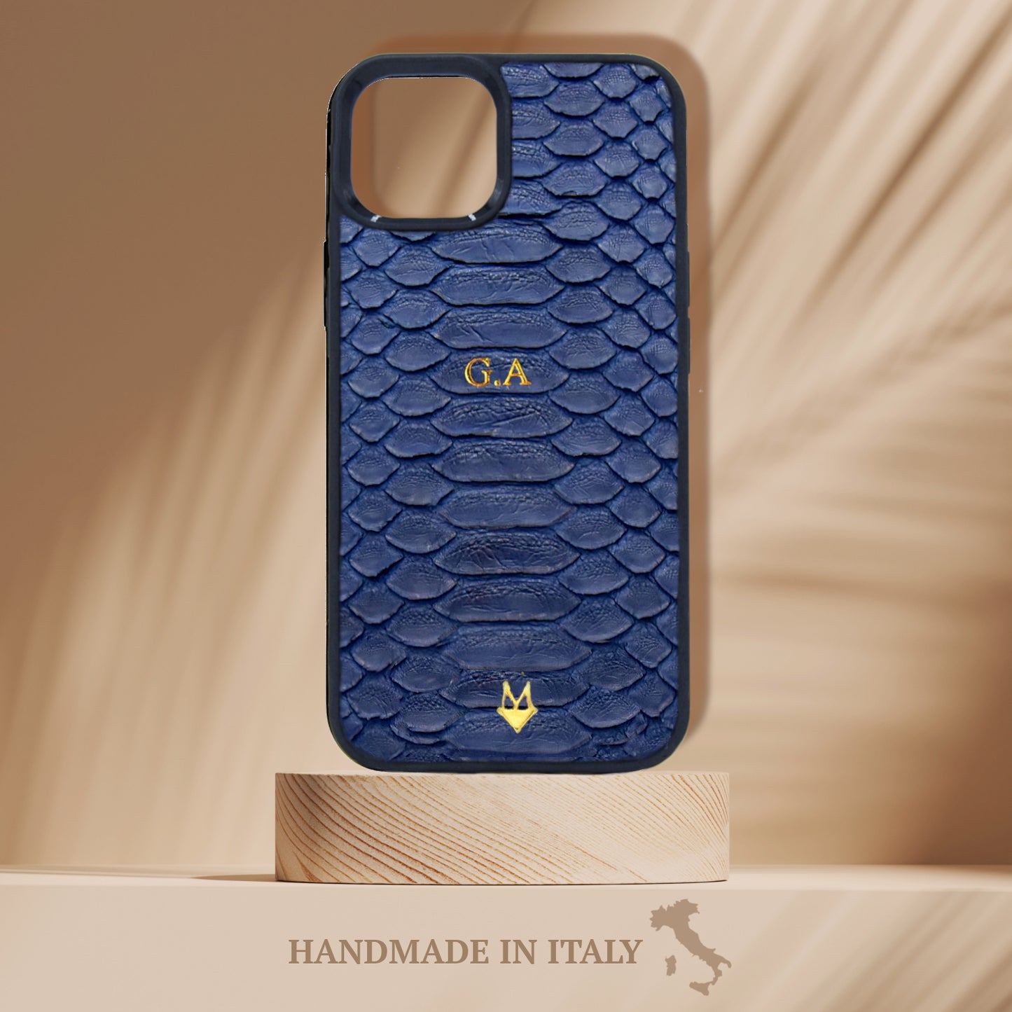 Cover Protettiva iPhone in vera pelle di Pitone Made in Italy