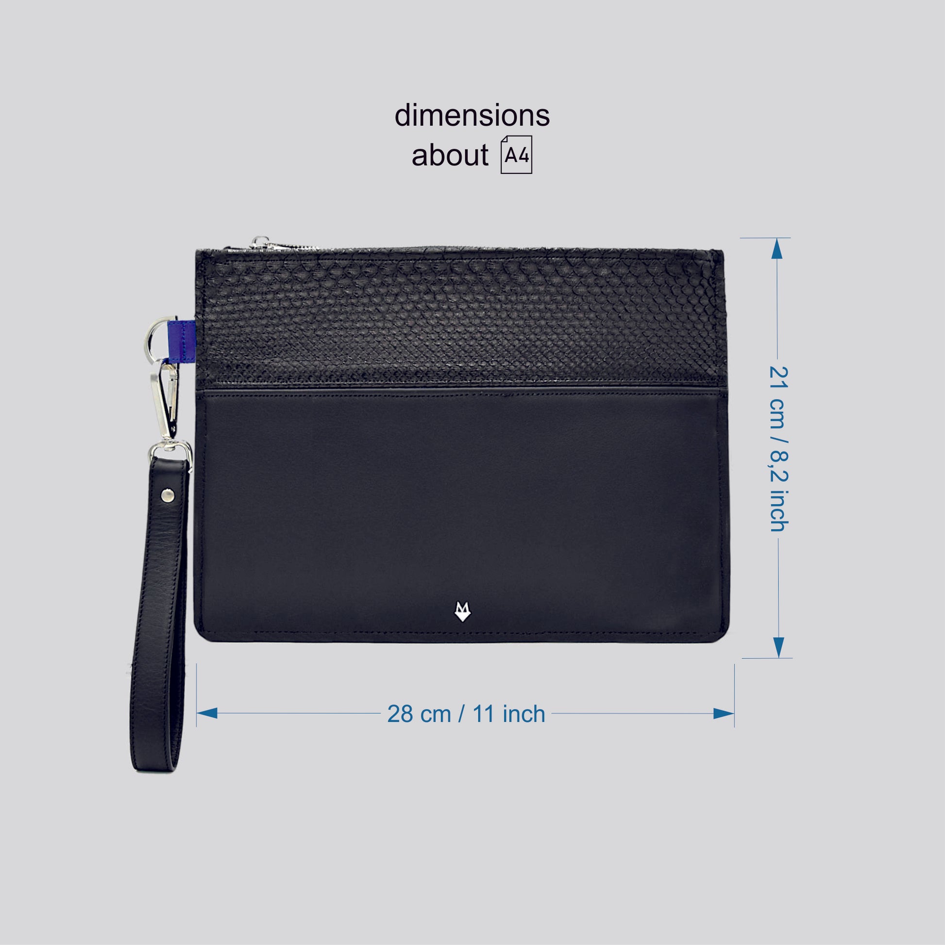 Vera pelle di Pitone Borsa di lusso esclusiva Personalizzabile