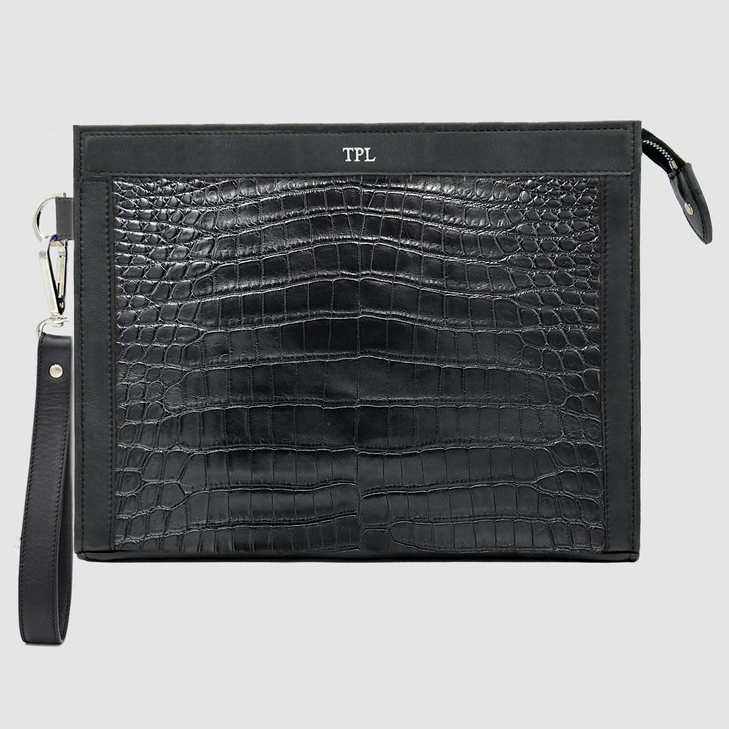 Borsa vera pelle di Coccodrillo - Pochette - Personalizzabile