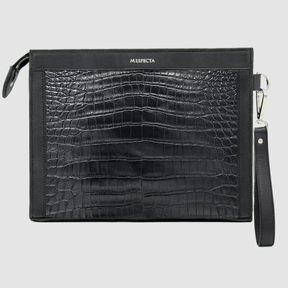 Borsa vera pelle di Coccodrillo - Pochette - Personalizzabile