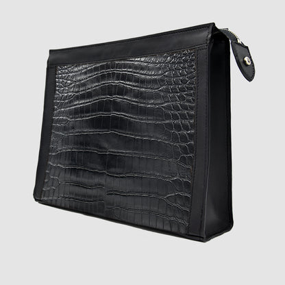 Borsa vera pelle di Coccodrillo - Pochette - Personalizzabile